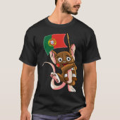 Portugese Fan Mouse Tシャツ (正面)