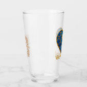 Portuguese Azulejo Heart Glass Cup  タンブラーグラス (左)