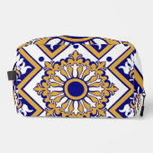 Portuguese Blue Yellow Mediterranean Floral ドップキット (正面)