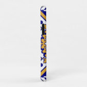 Portuguese Blue Yellow Mediterranean Floral  Case-Mate iPhoneケース (裏面/右)