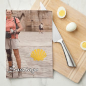 Portuguese Camino 2026 キッチンタオル (四つ折り)
