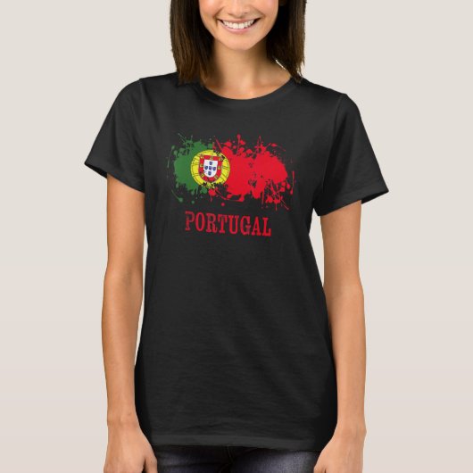 Portuguese enthusiasts for Portugal and Portugal Tシャツ (正面)
