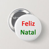 portuguese feliz natal 缶バッジ (正面&裏面)