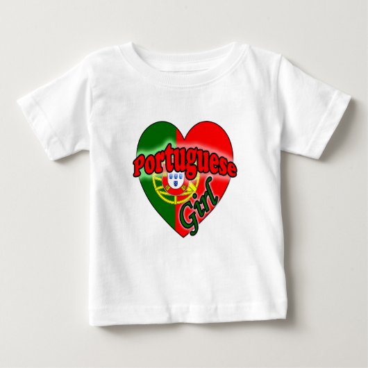 Portuguese Girl ベビーTシャツ (正面)