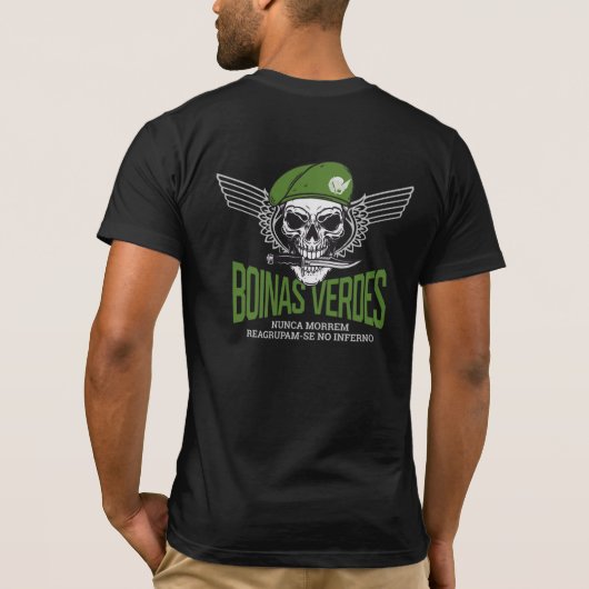 Portuguese Green Berets Tシャツ (裏面)