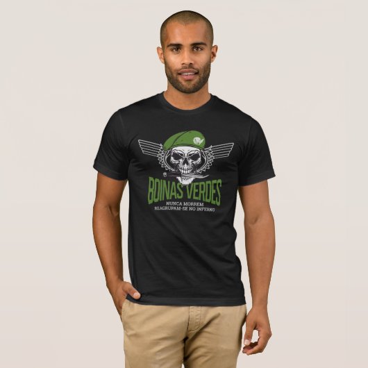 Portuguese Green Berets Tシャツ (正面フル)