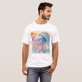 Portuguese Man O War 180724AREF118 - Watercolor Tシャツ (正面フル)