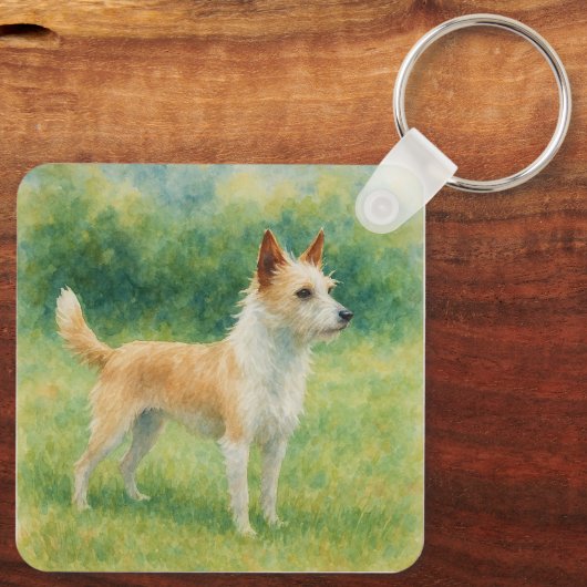 Portuguese Podengo キーホルダー (裏面)