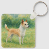 Portuguese Podengo キーホルダー (裏面)