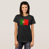 Portuguese Portugal Flag Pride Portuguese Flag Tシャツ (正面フル)