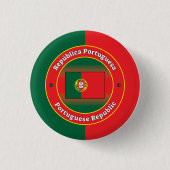 Portuguese Republic 缶バッジ (正面)
