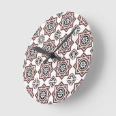 Portuguese tiles 2 - Igreja do Carmo ラウンド壁時計 (傾斜)