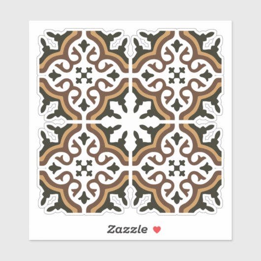 Portuguese tiles 3 シール (シート)