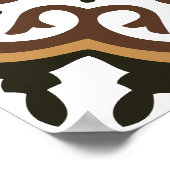 Portuguese tiles 3 ポスター (角)