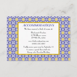 Portuguese tiles Azul Unterkünfte エンクロージャーカード