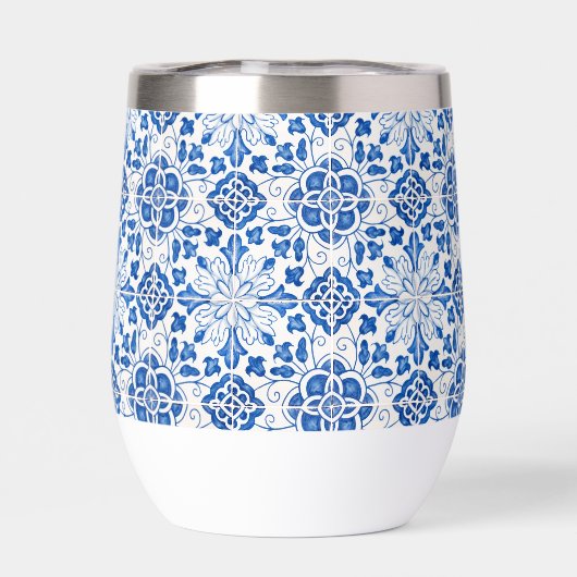 Portuguese Tiles Lemon Mediterranean Bridal shower (背面)