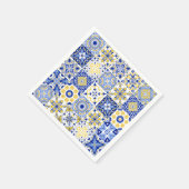 Portuguese Tiles Pattern  スタンダードカクテルナプキン (角)