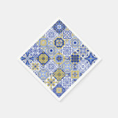 Portuguese Tiles Pattern  スタンダードカクテルナプキン (角)