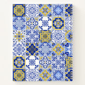 Portuguese Tiles Pattern  ノートブック (裏面)