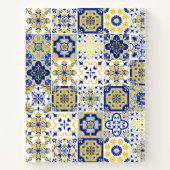 Portuguese Tiles Pattern ノートブック (裏面)