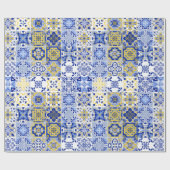 Portuguese Tiles Pattern  ラッピングペーパー (フラット)