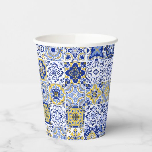 Portuguese Tiles Pattern  紙コップ (左)