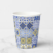Portuguese Tiles Pattern 紙コップ (右)