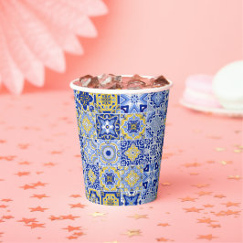 Portuguese Tiles Pattern  紙コップ