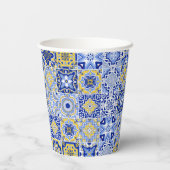 Portuguese Tiles Pattern 紙コップ (裏面)