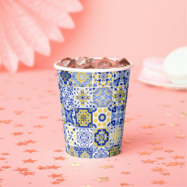 Portuguese Tiles Pattern  紙コップ