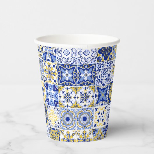 Portuguese Tiles Pattern  紙コップ (右)