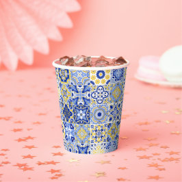Portuguese Tiles Pattern  紙コップ