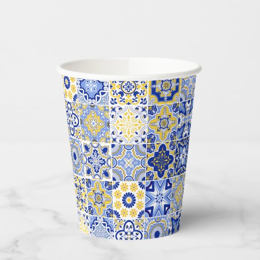 Portuguese Tiles Pattern  紙コップ (左)