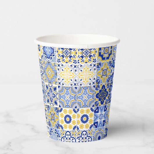 Portuguese Tiles Pattern  紙コップ (右)