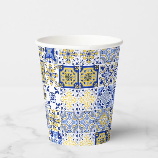 Portuguese Tiles Pattern  紙コップ (右)