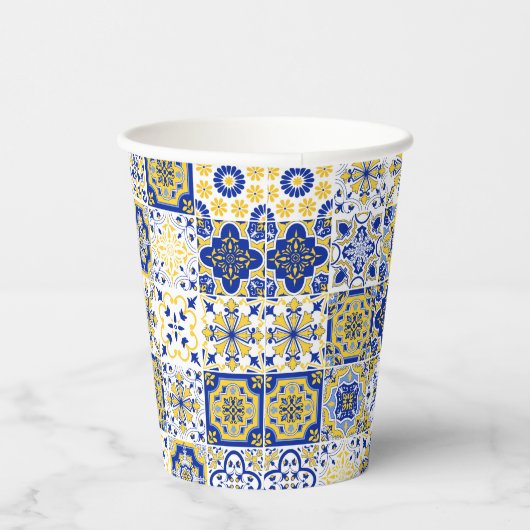 Portuguese Tiles Pattern  紙コップ (右)