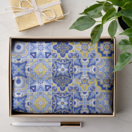 Portuguese Tiles Pattern  薄葉紙