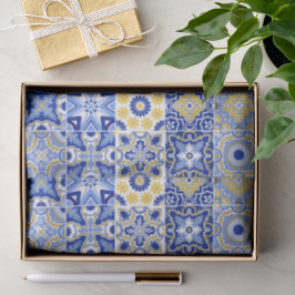 Portuguese Tiles Pattern  薄葉紙