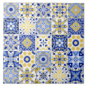 Portuguese Tiles Pattern Ceramic Tile  タイル (正面)