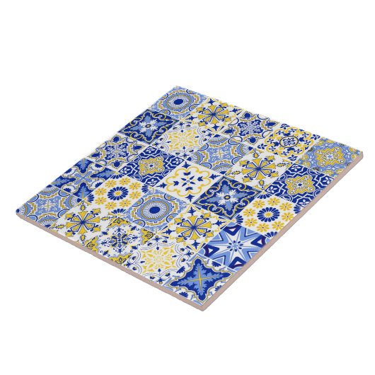 Portuguese Tiles Pattern Ceramic Tile  タイル (側面)