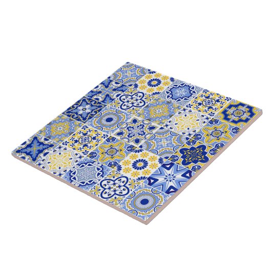 Portuguese Tiles Pattern Ceramic Tile  タイル (側面)