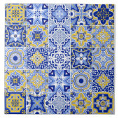 Portuguese Tiles Pattern Ceramic Tile  タイル (正面)