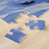 Portuguese Water Dog Christmas Boat Holiday ジグソーパズル (側面)