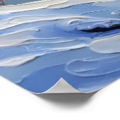 Portuguese Water Dog Christmas Boat Holiday ポスター (角)