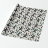 Portuguese Water Dog Christmas Wrapping Paper ラッピングペーパー (アンロールド)