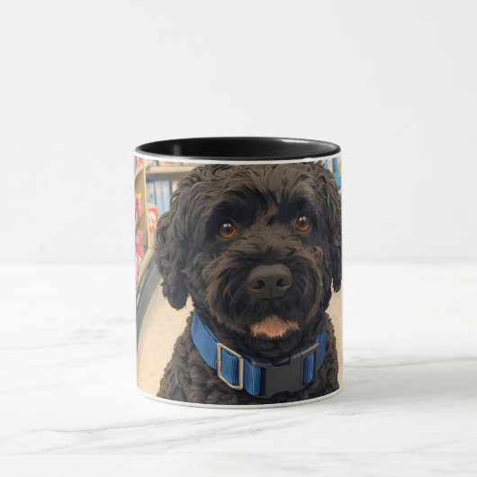 Portuguese Water Dog Coffee Mug (Multiple Options) マグカップ (中央)