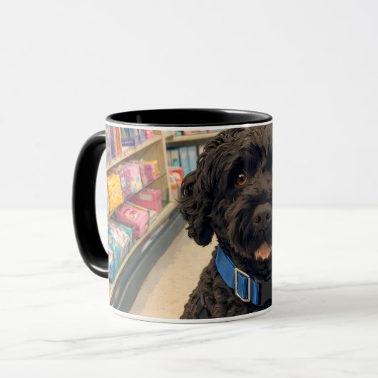 Portuguese Water Dog Coffee Mug (Multiple Options) マグカップ (正面左)