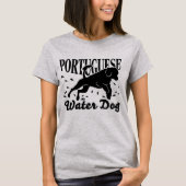 Portuguese Water Dog - Portie Tシャツ (正面)