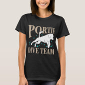 Portuguese Water Dog - Portie Tシャツ (正面)