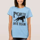 Portuguese Water Dog - Portie Tシャツ (正面)